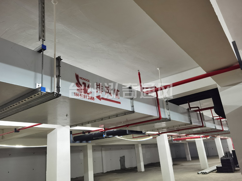 钢面耐火复合风管