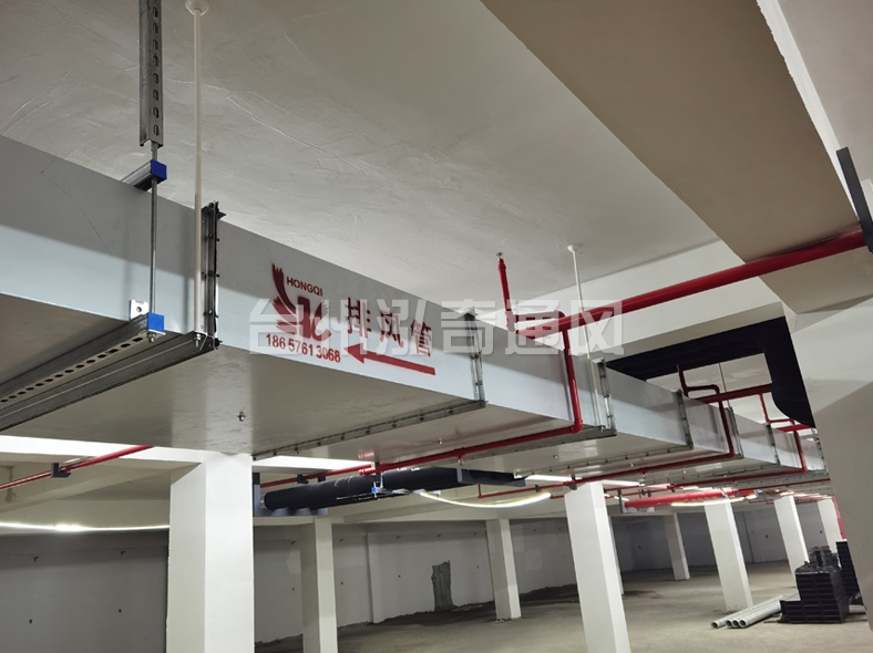 钢面耐火复合风管